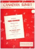 Picture of Canadian Sunset, Norman Gimbel & Eddie Heywood, arr. Oahu Staff, accordion solo sheet music