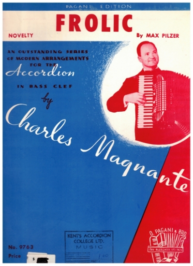 Picture of Frolic, A Novelty, Maximillion Pilzer, arr. Charles Magnante, accordion solo sheet music
