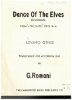Picture of Dance of the Elves, from Lyric Suite Op. 12 No, 4, arr. G. Romani, accordion duet sheet music