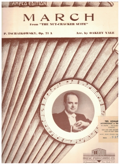 Picture of March from "The Nutcracker Suite Op. 71 A", P. I. Tschaikowsky, arr. Oakley Yale, accordion solo sheet music